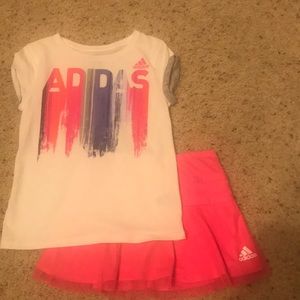 Adidas skort set